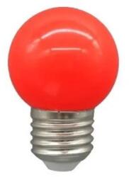 Well Set 2 x Becuri LED pentru Ghirlanda Luminoasa, G45, 3W, Rosu, E27, Well, 10 Bucati (TIV-2xLEDLRD-10G453E27-WL)