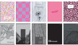  A5-ös füzet szett, 60 lapos, MegaMix, 10 féle mintával, színes, 70g/m2 (400181758)