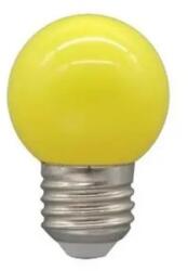 Well Set 2 x Becuri LED pentru Ghirlanda Luminoasa, G45, 3W, Galben, E27, Well, 10 Bucati (TIV-2xLEDLYW-10G453E27-WL)