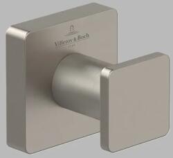 Villeroy & Boch Cuier simplu baie, fixare ascunsa, nichel periat (Brushed Nickel Matt), Villeroy & Boch Elements Striking TVA15201100064 TVA15201100064 (TVA15201100064)