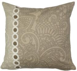 MATEX párnahuzat, flanel, 40x40cm, cipzárral, bézs (tsjerzy_5902675026307)