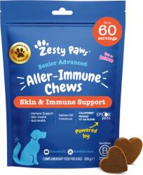 ZESTY PAWS Senior Advanced Allergy & Immunity Chews (60 buc) - supliment alimentar funcțional (MG12495)