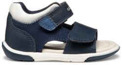 Geox Geox, Tépőzáras műbőr szandál, Fehér, Tengerészkék, 26 EU (B556EA05410C4211-26)