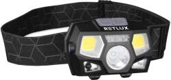 Retlux - LED újratölthető érzékelős fejlámpa LED/3W/900 mAh IP44 fekete 50006220 (FT1350)
