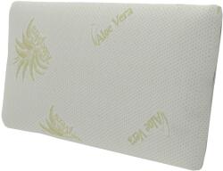 Green Future Soft Memory Latex Aloe Vera Párna, 39 x 62 x 12.5 cm