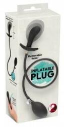 You2Toys Inflatable Plug Silicone Black 8 cm Adjustable Size