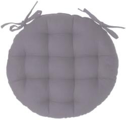 Atmosphera Créateur d'intérieur Kerek párna székre ROUND, Ø 38 cm - szürke (131649b)