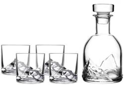 LIITON Whisky pohár/üveg készlet, Liiton, Crystal, Transparent, 5 db (LT/1006966)