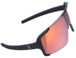 BBB Cycling Cycling kerékpáros sportszemüveg BSG-74 Chester Flux, matt fekete keret / HighContrast Flux piros lencsékkel