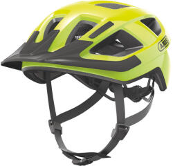 ABUS kerékpáros városi sisak Aduro 3.0 LED, In-Mold, signal yellow M (52-58 cm)