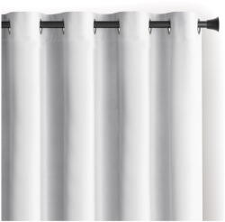 Restilo Fehér bársony dimout (részleges sötétítő) függöny 140x270 cm Eyelets - Restilo