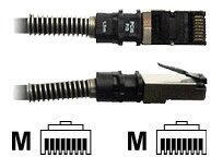 Patchsee RJ45 CAT. 6a FTP black 1, 5m (PCI6-F/5) - pcone