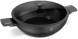 Berlinger Haus Wok fedővel 30 cm Anthracite Collection BH/8125 (BH/8125)