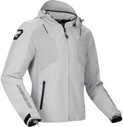 BERING Wing Motoros Textildzseki, Világos Ezüst-fekete