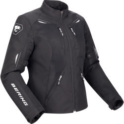 BERING Lady Brazilia Motoros Textildzseki, Fekete-fehér