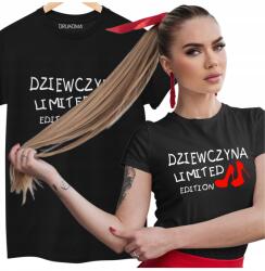 DRUKOMA Lány Póló Valentin Napra Születésnapi Ajándék Limited Edition (koszulka dla dziewczyny walentynki niej żony)