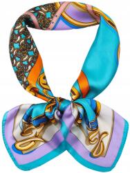 DEMUR Sál Női Nyakkendő könnyű kendő színes négyzet alakú (apaszki chusty chustki szale damskie wiosenne)