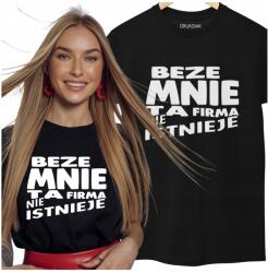 DRUKOMA Vicces ajándék póló a vezetőedző főnökének (BEZE MNIE TA FIRMA NIE ISTNIEJE menager)