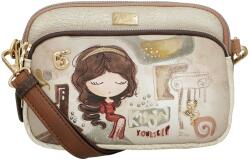 Anekke MUSE kis átvetős, két részes, félköríves előzsebes divattáska 42703-445 - taskaweb