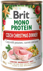 Brit Mono Protein Karácsonyi 400 g - falatozoo
