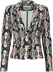 Only Sacouri și Blazere Femei ONLPOPTRASH L/S AOP BLAZER Only Negru EU XL