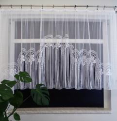 Haft Mg Spagetti Függöny Zsinór 300x120 Fehér szalaggal 21369 (21369)