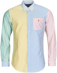 Ralph Lauren Cămăsi mânecă lungă Bărbați CHEMISE COUPE DROITE EN OXFORD Polo Ralph Lauren Multicolor EU S - spartoo - 818,40 RON