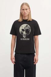 No Problemo pamut póló Dead Planet - fekete M
