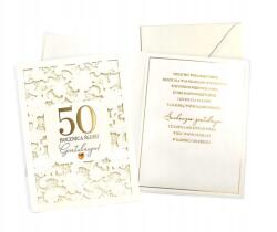 kukartka Házassági Évfordulós Bérlet 50