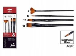 Artix Szintetikus ecsetek 4db (PP387-03)