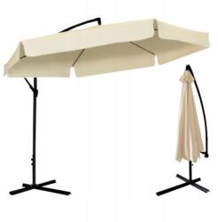 Garden Line Kerti Napernyő Nagy Összecsukható Gémmel 3 M Bézs Huzat (2866)