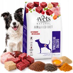 4Vets NATURAL Gastro Intestinal Kutyaeledel Szárított Kutya Emésztés 1KG