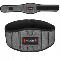 HMS Lumbális öv Hms Testépítő Erő M Neoprén Erős Tépőzár Szürke Fit (5905721569124)