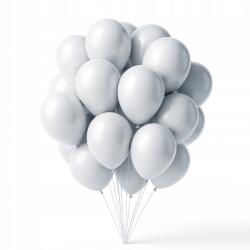  Latex lufi csokor szett fehér 30cm 25db