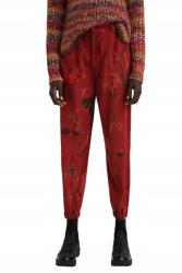Desigual Női nadrág Desigual stílusos joggernadrág mélypiros színben, Xs (21WWPN07/3005)