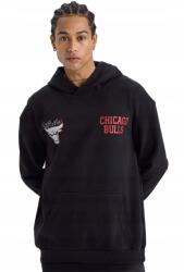 DeFacto Férfi Kapucnis Pulóver Fekete Chicago Bulls M 5DA Nyomott Mintával (D6574AX25SP)