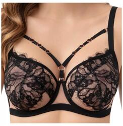 Gorsenia puha csipkés melltartó soft Lexi 001 fekete 100E (5902771450525)
