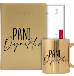  Könyvnaptár Szett A5 2026 Arany Bögre Ajándék Igazgatónőnek