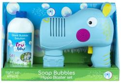 Fru Blu FruBlu: Víziló alakú tartályos buboréklövő 0, 4 liter folyadékkal (DKF0161)