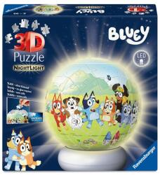  Puzzle 3D 72 db - Bluey éjjeli fény (32352)