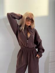 La Manuel Velúr Overál Barna M/L csokoládé