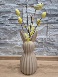  Húsvéti nyuszi 20 cm - Dekoratív váza Asztaldísz 3D nyomtatás (Wazon druk 3 D)