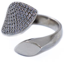 Ékszershop Sokköves nyitott ezüst gyűrű (2151361)