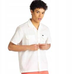 Lee Férfi ing Lee klasszikus fehér lenvászon rövid ujjú gallérral méret L (L67REUHA 00)