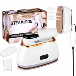  Hordozható Ruhagőzölő 1200W Összecsukható 180ml Tartály 3+1 Beállítás Fehér (4896009081159)