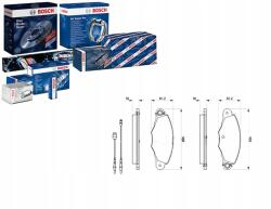 Bosch Citroen Első Fékbetét Xantia 98- Szenzorral Ütközés Asszisztens #34