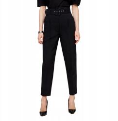 Mango Naf Naf női magas derekú nadrág elegáns fekete méret EU36 (PENP70A NOIR)