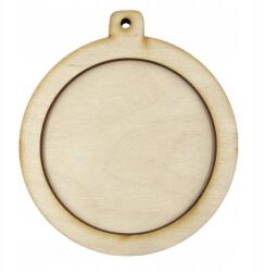 Loveart Scrapki fa medál gömb kerettel Loveart 12cm Dekoráció (Bombka z ramką)