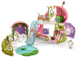 Schleich 42445 csillogó házikó unikornisokkal (42445)