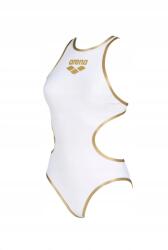 arena egyrészes fürdőruha fehér 34-es méret arany (001198)